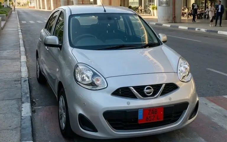 Kiralık Nissan Micra Gümüş – Kıbrıs araç kiralama (2/8)